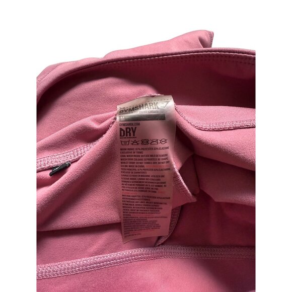 Gymshark Womens High-Waisted Dry Moisture Dreamy Leggings Size M Pink Bubblegum - Picture 14 of 15